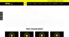 Desktop Screenshot of maxgroup-bd.com