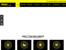 Tablet Screenshot of maxgroup-bd.com